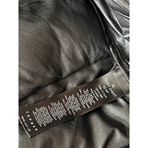 Top Man Puffy Padded Vest Mens XL - Picture 3 of 4